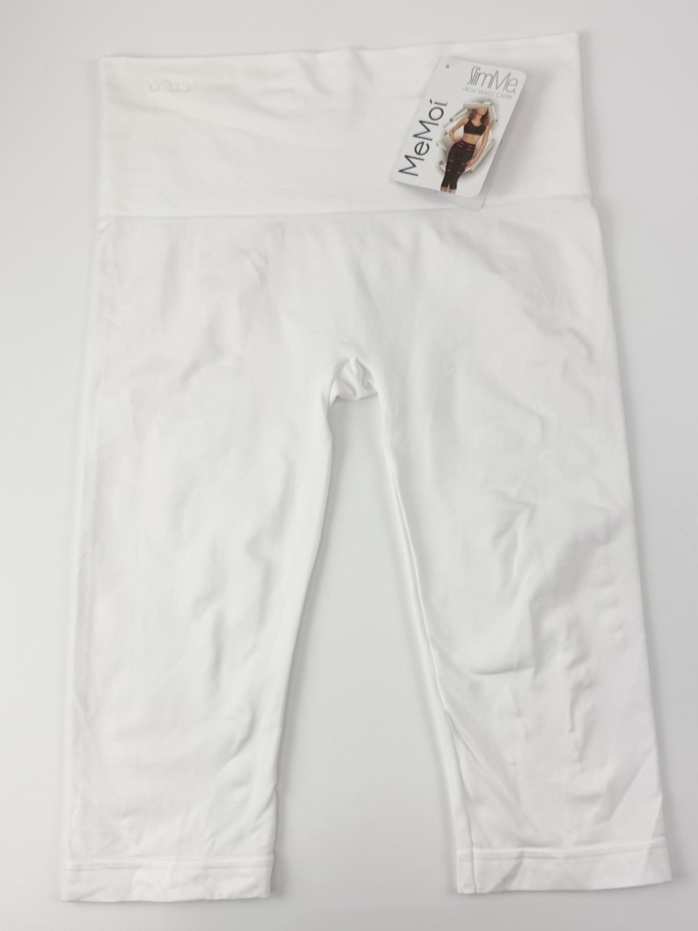 MeMoi High Seamless Waisted Shaping Capri Shapewear Womens L/3 Large MSM-109 NEW